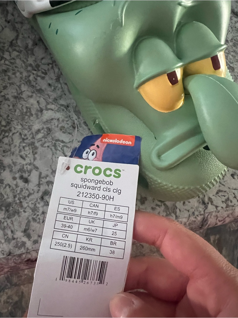 NWT CROCS Squidward - Picture 2 of 3
